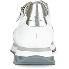Gabor Sneaker Damen Weit Silber/Weiß 37
