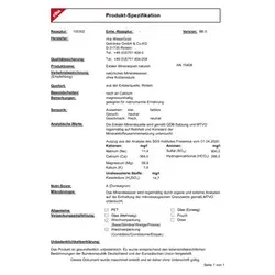 EXTALER Mineralwasser naturell 6 x 0,5L 15408 - ohne Kohlensäure