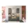 xonox.home X12B8B01 Mason Badezimmer Möbel Set, Komplementäres Badezimmer Set 5-TLG