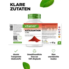 Vit4ever Astaxanthin 12 mg Kapseln 60 St.
