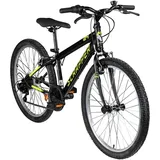 SCRAPPER XC24 1.9 24 Zoll Jugendfahrrad 6 Gang - Schwarz/Rot/Silber