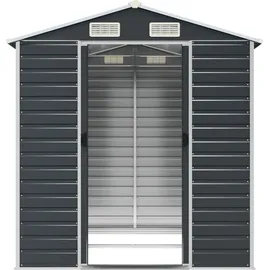 vidaXL Gerätehaus 2,15 x 2,15 m Anthrazit