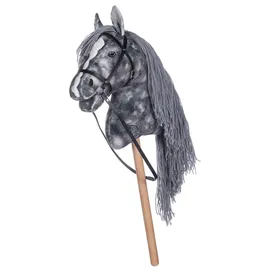HKM Steckenpferd Hobby Horse Spielzeugpferd Grau