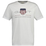 GANT T-Shirt - Rot,Weiß,Dunkelblau,Grau - M