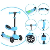 Moni Kinderroller 2 in 1 Blau