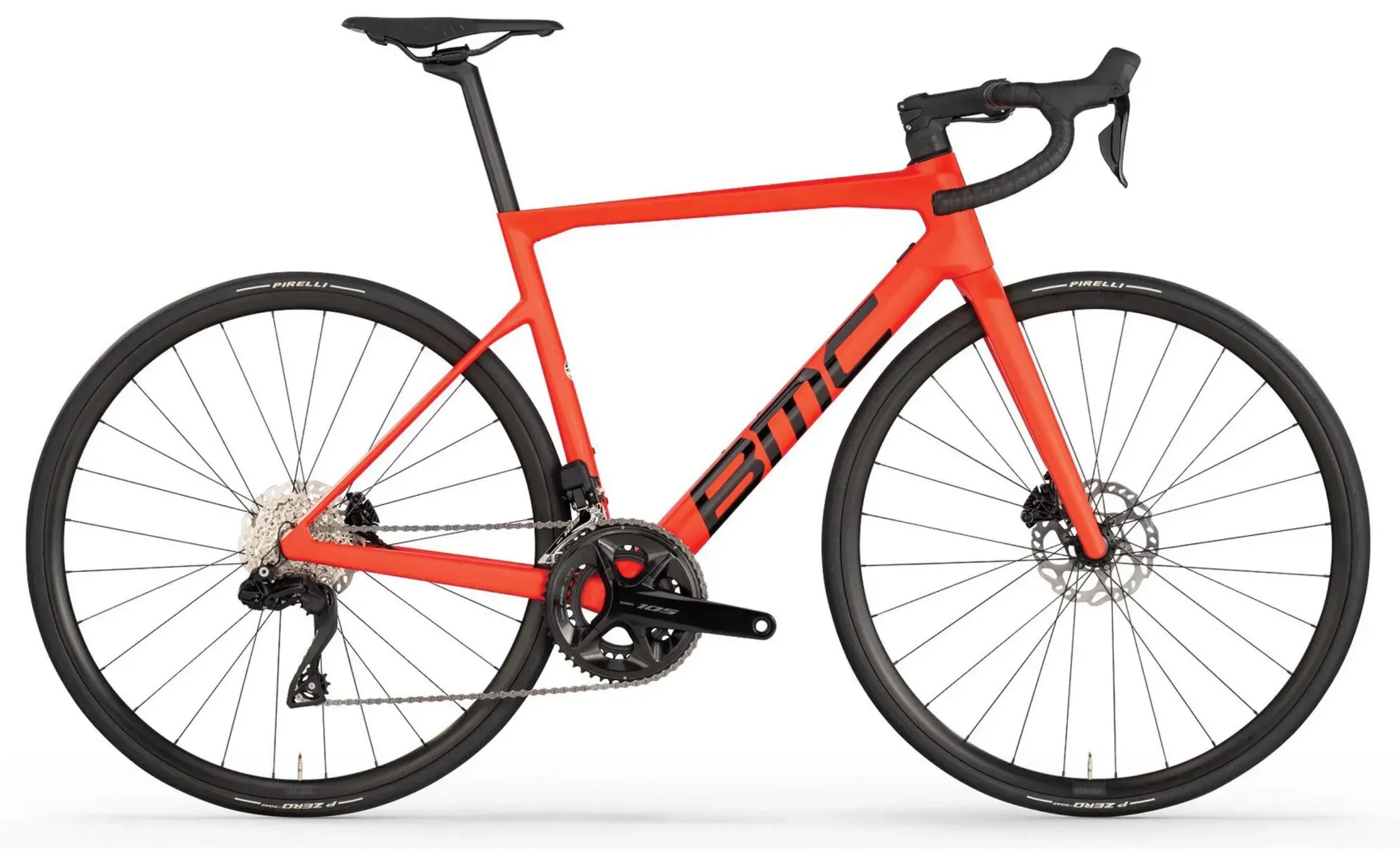 BMC Teammachine SLR THREE Shimano 105 Di2 - red - 56 cm