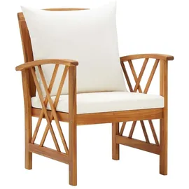 vidaXL Modell 15 Loungeset braun/weiß