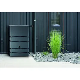 Prosperplast Regenwasserbehälter Aqua Tower 650 l anthrazit