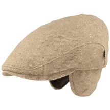 Breiter Schiebermütze braun 63