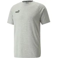Puma teamFINAL Casuals T-Shirt Herren light gray heather M