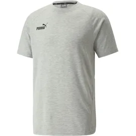 Puma teamFINAL Casuals T-Shirt Herren light gray heather M