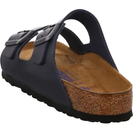 Birkenstock Arizona Weichbettung Nubukleder geölt blau 44