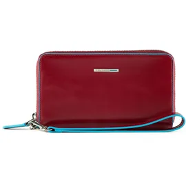 Piquadro Blue Square Zip Around Geldbörse unisex rot