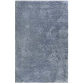 Esprit Relaxx Hochflorteppich 70 x 140 cm blau/grau