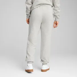 Puma ESS Small No. 1 Logo Comfort High-Waist Sweatpants TR cl Light Gray Heather XXL