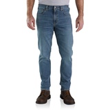 CARHARTT Jeans Rugged Flex Relaxed Fit Tapered Jean 104960 Stretch Herren - arcadia - W33/L32