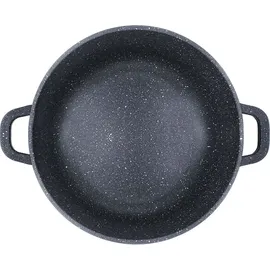 Kinghoff Marmor Kochtopf 28 cm rund