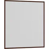 hecht International Fliegengitter Fensterbausatz Master Slim 130 x 150 cm Braun