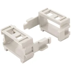 09140000311 Harting Modular Verriegelung ohne Zugentlastung 2-teilig passend für Einzelmodule Werkstoff Polycarbonat (PC) - 1 Stück