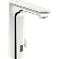 Hansa Infrarot-Waschtischarmatur HANSAELECTRA Batt, o. Abl.garn, Ausl. 124mm, chr