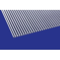 Polycarbonat Hohlkammerplatte / Stegdoppelplatte longlife solar control 980 x 6000 x 16 mm - klar - 2810768