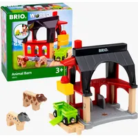 BRIO Tierscheune mit Heuwaggon