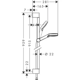 Hansgrohe Crometta Vario EcoSmart (26538400)