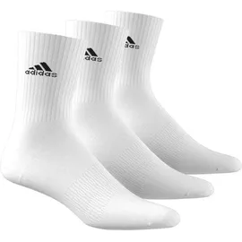 adidas Cushioned Crew Socken 3er Pack White / Black 37-39