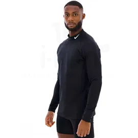 Nike Pro Warmes Dri-FIT langarm Fitnessshirt Herren 010 black/white XXL