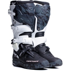 TCX Comp Evo 2 Michelin 2023 Motocross Stiefel, schwarz-grau-weiss, Größe 38 für Männer