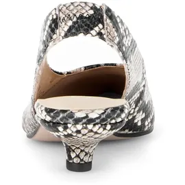 Gabor GABOR, Slingpumps hellbeige / schwarz), / offwhite 36