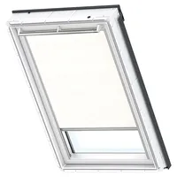 VELUX Sichtschutzrollo Uni Weiß 1028, M31 1028K (Farbe: - 1028K, Farbe Schiene: Standard