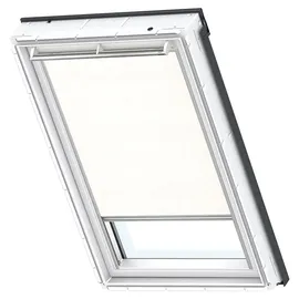 VELUX Sichtschutzrollo Uni Weiß 1028, M31 1028K (Farbe: - 1028K, Farbe Schiene: Standard