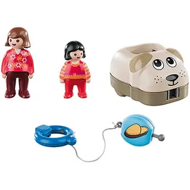 Playmobil 1.2.3 Mein Schiebehund 70406