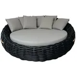 AppleBee Cocoon Daybed Loungemöbel schwarz