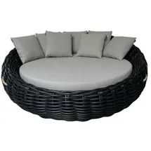 AppleBee Cocoon Daybed Loungemöbel schwarz