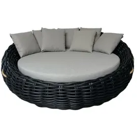 AppleBee Cocoon Daybed Loungemöbel schwarz