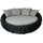 AppleBee Cocoon Daybed Loungemöbel schwarz