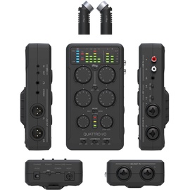 IK Multimedia Audio Interface iRig Pro Quattro I/O Deluxe Monitor-Controlling