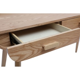 Miliboo Schreibtisch skandinavisch helles Holz HALLEN