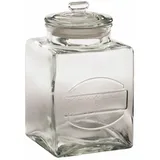 Maxwell & Williams Olde English Vorratsdose breit, 2,5 l, Glas transparent