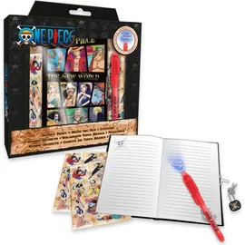 Kids Licensing - Tagebuch mit magischem Stift One Piece