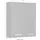 Saphir Hängeschrank SAPHIR "Quickset Wand-Badschrank 60 cm breit mit 2 Türen und 2 Einlegeböden", grau (anthrazit, anthrazit glanz), B:60cm H:70cm T:20cm, Holzwerkstoff, Schränke, Hängeschrank, Badezimmer-Hängeschrank inkl. Türdämpfer, Griffe in Chrom Glanz