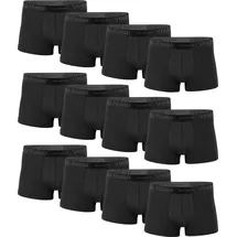 Vincenzo Rosso 12er Pack Boxershorts - Hipster L anthrazit - Dunkelgrau - L