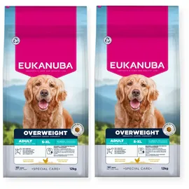Eukanuba Overweight Hunde Diätfutter mit Huhn 12 kg