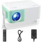 Mini Beamer Y3 Mini Tragbarer Projektor Drehständer Integrierter Lautsprecher HD
