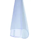 Bagnoxx Hohlkammerprofil, Türdichtung 1m für 8mm Glas Transparent