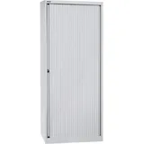 BISLEY EuroTambour Rollladenschrank 80 x 43 x 198 cm grau