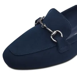 Marco Tozzi Damen Slipper Blau 41 EU