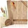 BooGardi Sichtschutzmatte 120 x 600 cm beige Schilfrohr